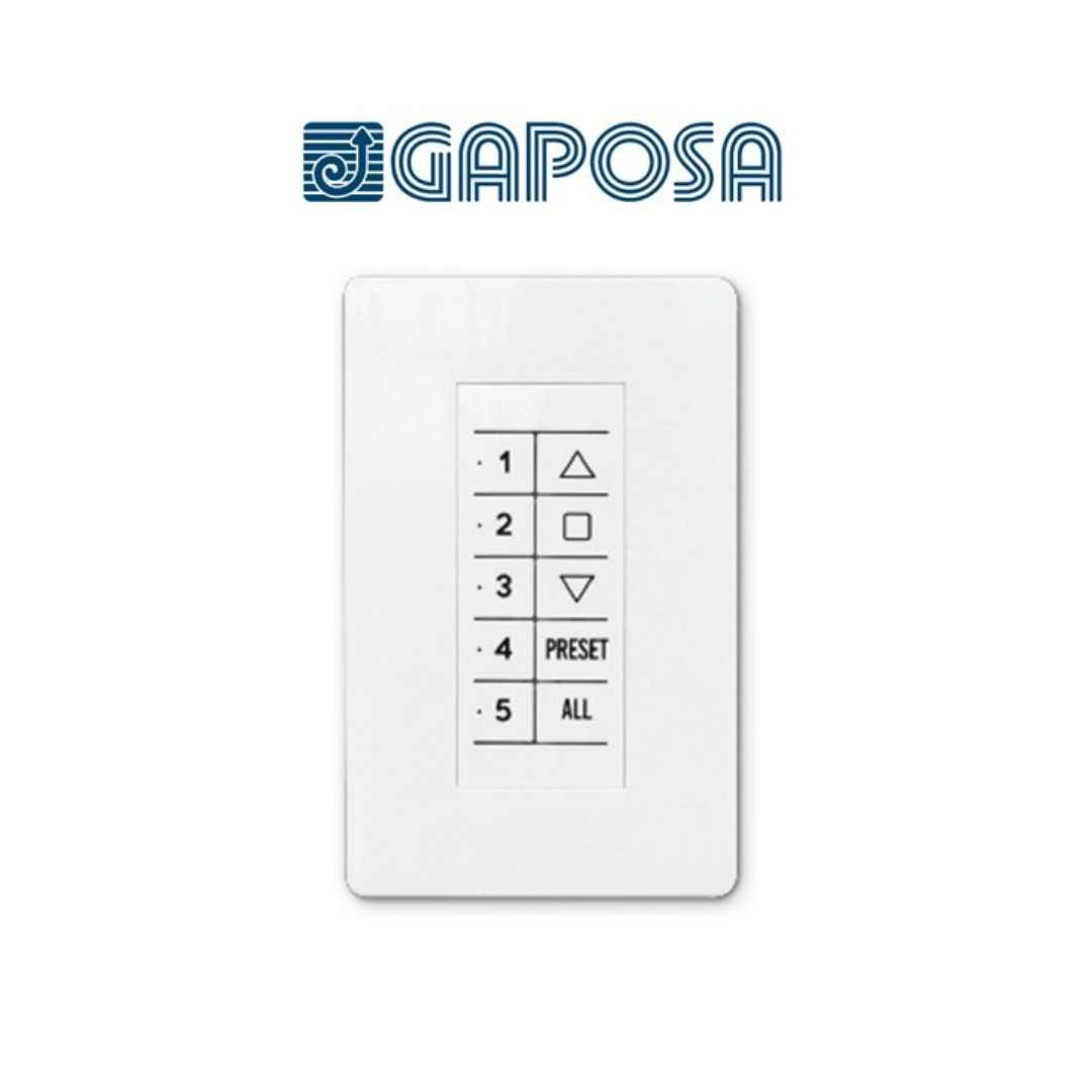 Gaposa On-Wall 5-Channel Remote