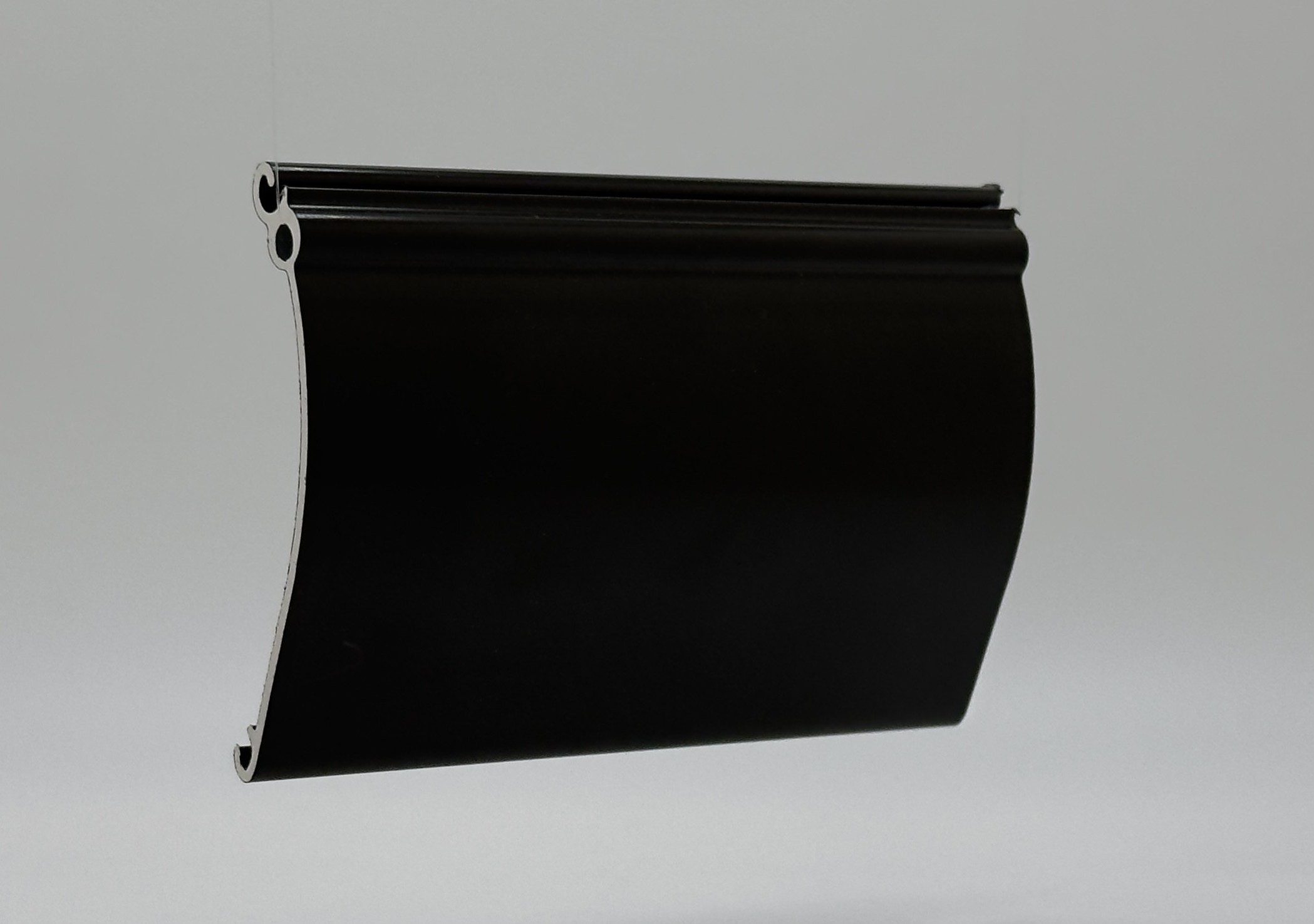 63mm Single Wall HD solid extruded aluminum slat profile