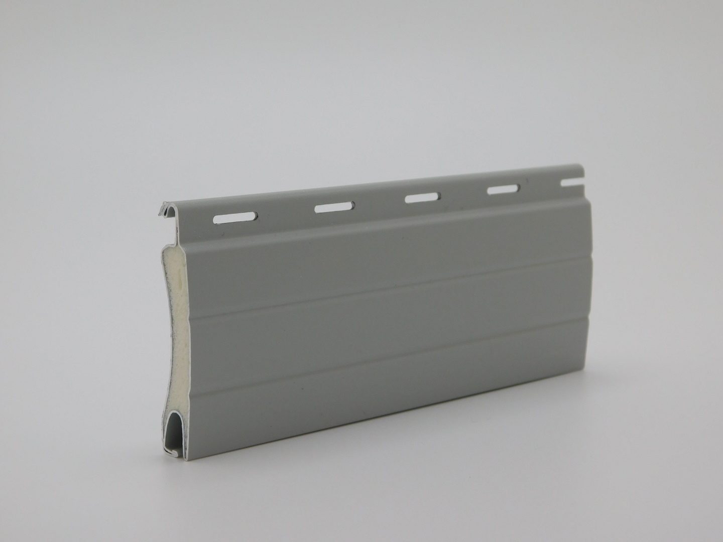 38mm Mini Foam rolling shutter slat profile in tan